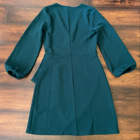 Madewell Texture & Thread Long-Sleeve Side-Tie Dress - Picture 11 of 12